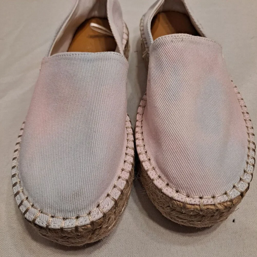 Splendid Womens Laney Espadrille Slip On Shoe Size 9 Pastel Tie Dye